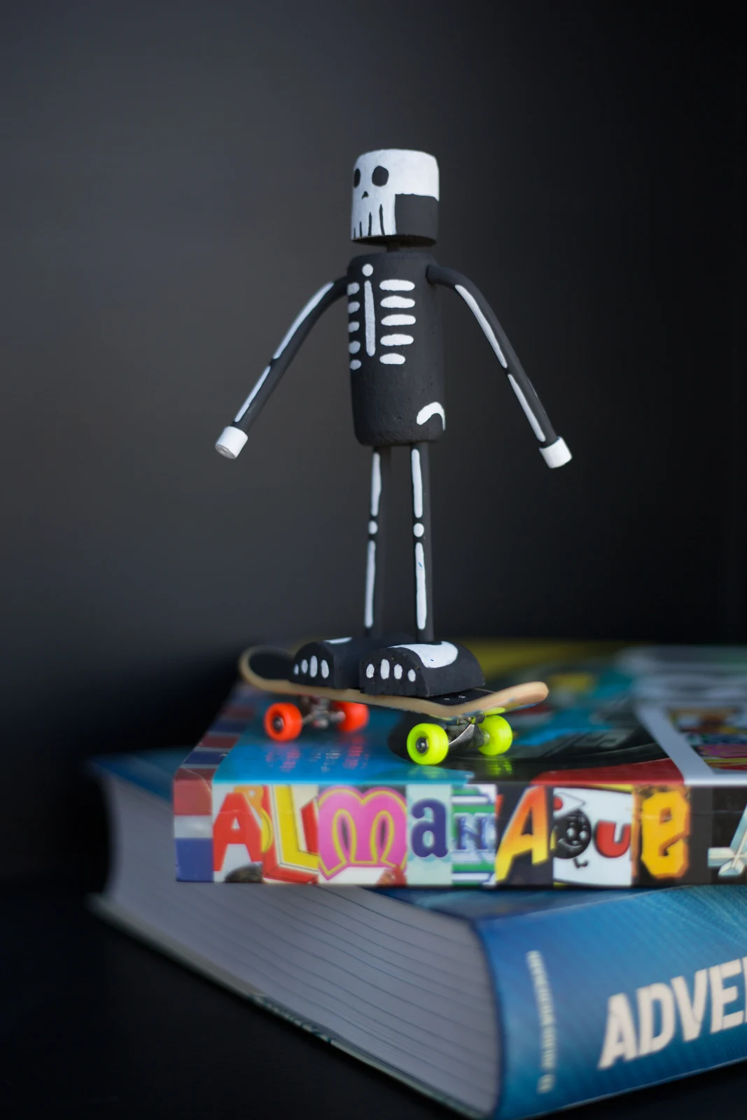 Rolheco artesanal: Bones skatista
